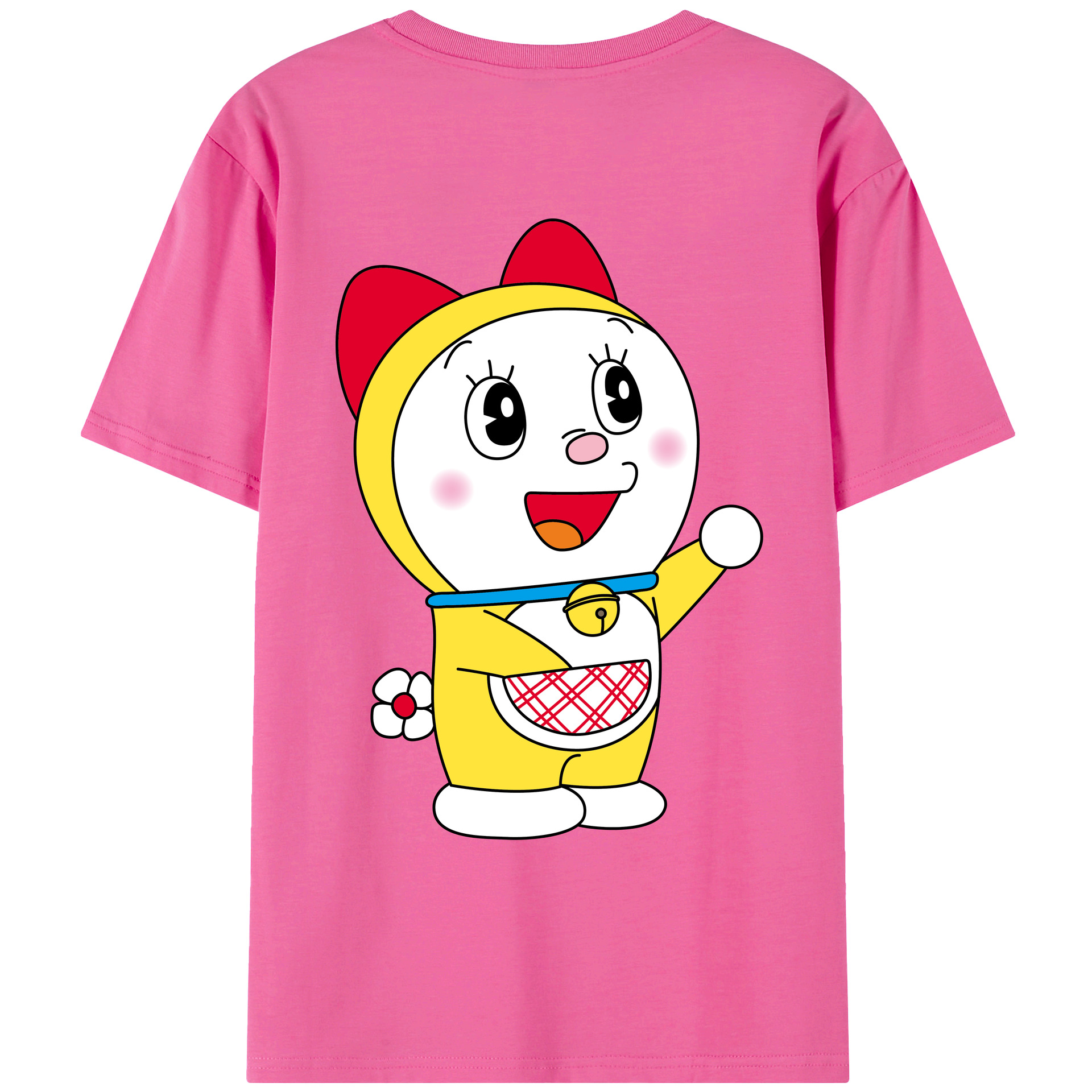 （画像用） ドラえもん ドラミ Doraemon Dorami レディース半袖Tシャツ(バックプリント)